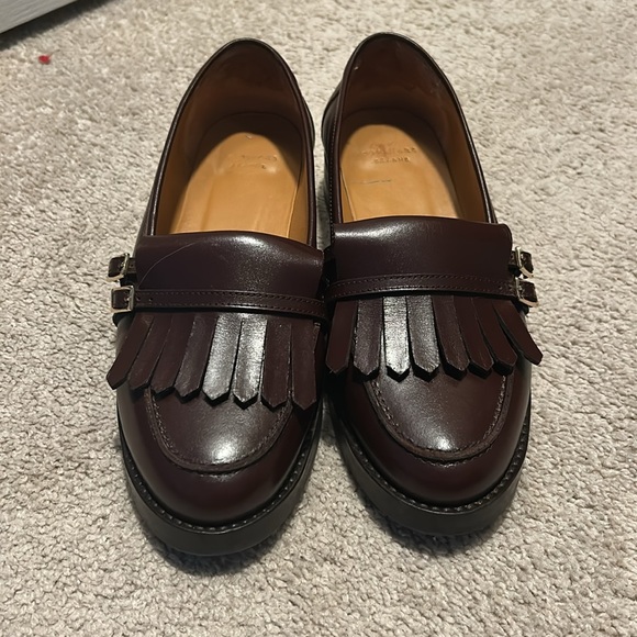 Sezane Brown Joey Loafers - Picture 2 of 6